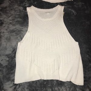 NWT AE Crochet tank